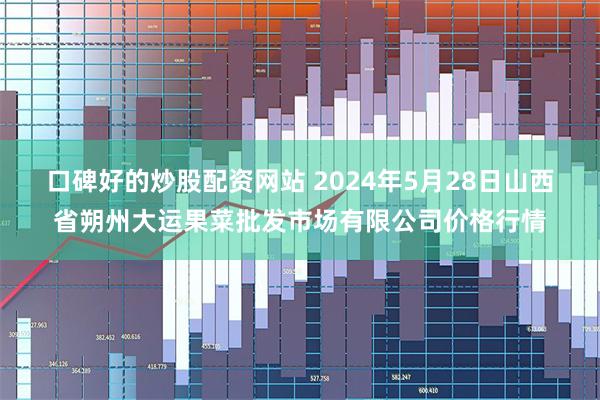 口碑好的炒股配资网站 2024年5月28日山西省朔州大运果菜批发市场有限公司价格行情