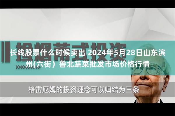 长线股票什么时候卖出 2024年5月28日山东滨州(六街）鲁北蔬菜批发市场价格行情