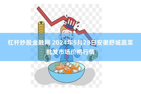 杠杆炒股金融网 2024年5月28日安徽舒城蔬菜批发市场价格行情