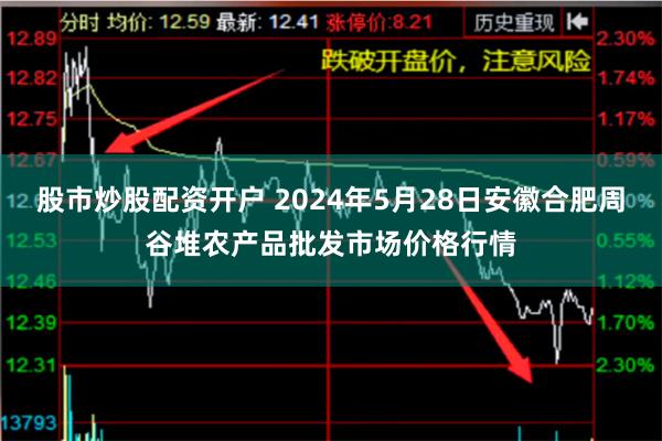 股市炒股配资开户 2024年5月28日安徽合肥周谷堆农产品批发市场价格行情