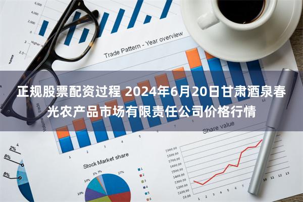 正规股票配资过程 2024年6月20日甘肃酒泉春光农产品市场有限责任公司价格行情