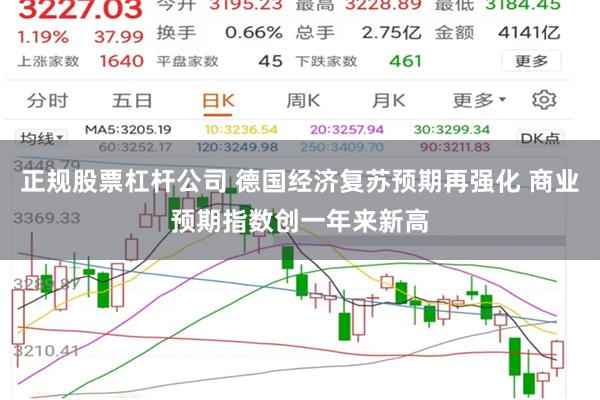 正规股票杠杆公司 德国经济复苏预期再强化 商业预期指数创一年来新高