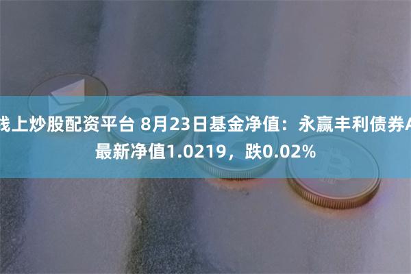 线上炒股配资平台 8月23日基金净值：永赢丰利债券A最新