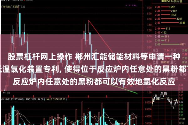 股票杠杆网上操作 郴州汇能储能材料等申请一种磷酸铁锂电池
