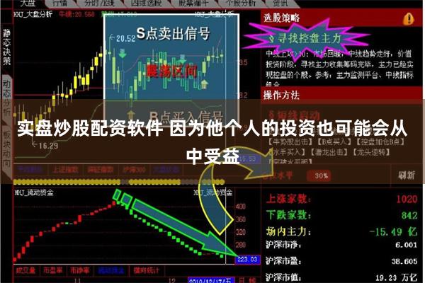实盘炒股配资软件 因为他个人的投资也可能会从中受益